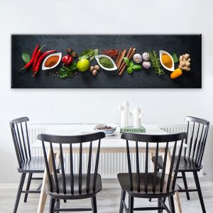 Food Painting Spices Poster Canvas Modular Picture For Kitchen Restaurant Home Decoration Wall Art HD Printed NO Frame wallpaper