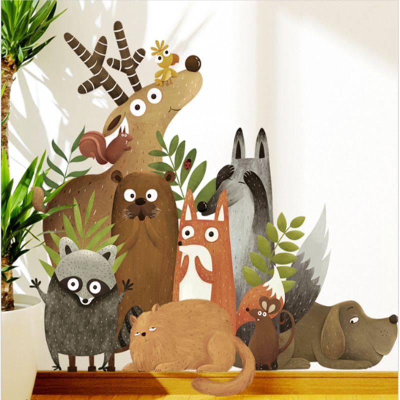 Forest-Animals-Elk-Fox-Rabbit-Wall-Sticker-for-Kids-Room-Children-Wall-Decal-Nursery-Bedroom-Decor-4.jpg