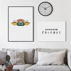 Friends TV Show Canvas Posters And Prints Friends Quote Art Print Painting Modern Wall Pictures For Living Room Home Decor