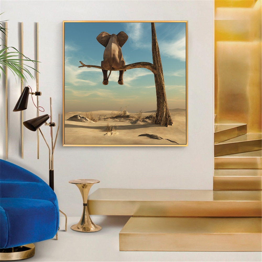 Funny-Elephant-on-Tree-Modern-Minimalist-Canvas-Painting-Wall-Art-Pictures-Nordic-Posters-and-Prints-Home-1.jpg