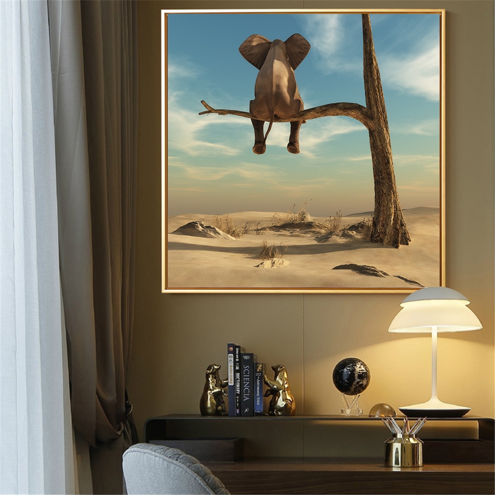 Funny-Elephant-on-Tree-Modern-Minimalist-Canvas-Painting-Wall-Art-Pictures-Nordic-Posters-and-Prints-Home-3.jpg
