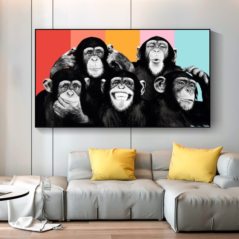 Funny-Monkeys-Abstract-Canvas-Art-Posters-And-Prints-Animals-Wall-Art-Canvas-Paintings-Kids-Room-Decor-2.jpg