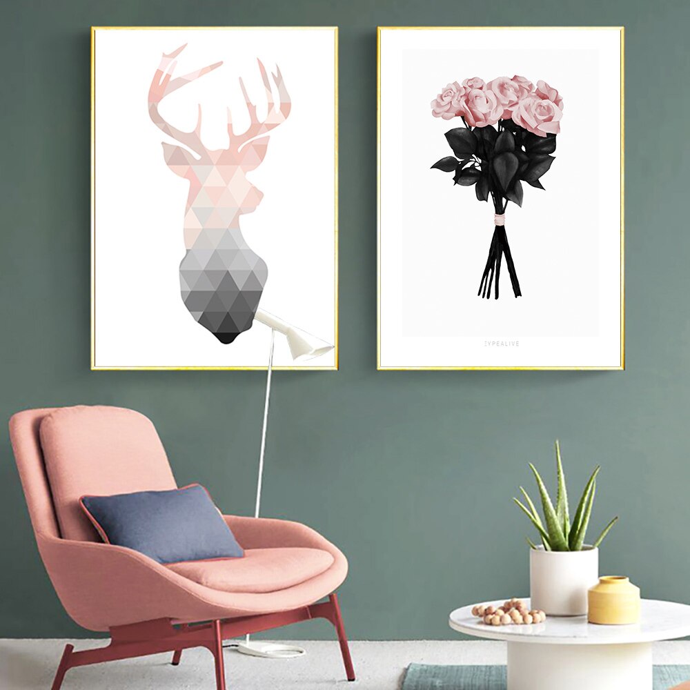 Geometric-Deer-Abstract-Canvas-Art-Print-Rose-Flower-Posters-And-Prints-Nordic-Poster-Pink-Art-Painting-1.jpg