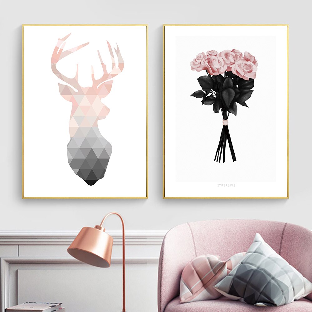 Geometric-Deer-Abstract-Canvas-Art-Print-Rose-Flower-Posters-And-Prints-Nordic-Poster-Pink-Art-Painting-2.jpg