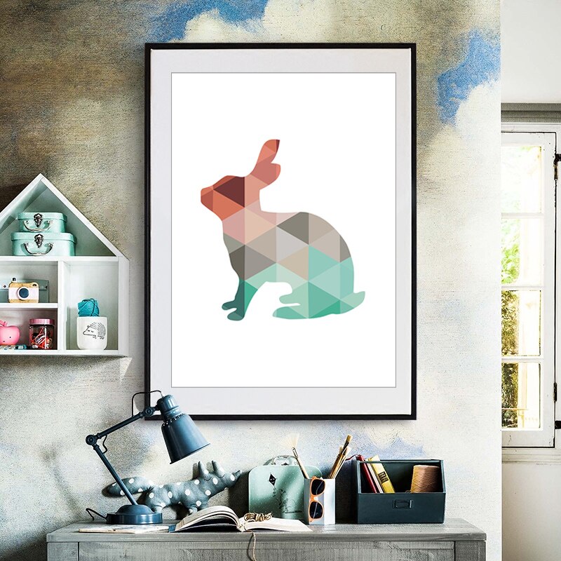 Geometric-Triangles-Animals-Poster-Rabbit-Bunny-Canvas-Painting-Fashion-Modern-Design-Pictures-for-Kids-Room-Home-2.jpg