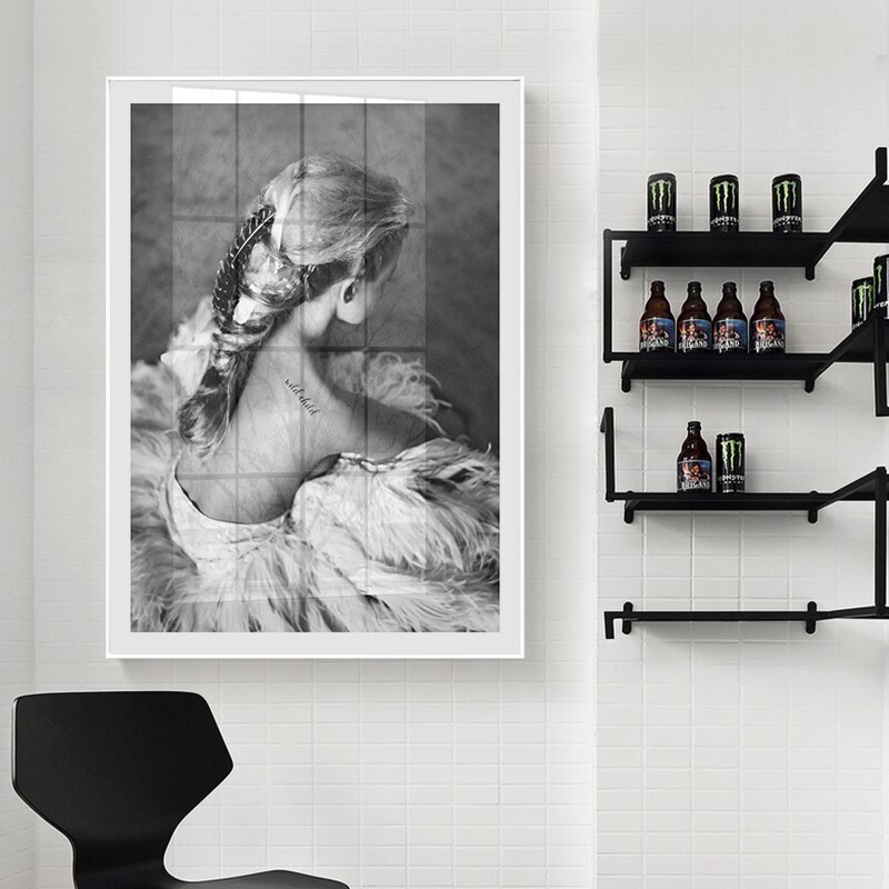 Girl-Black-White-Quotes-Warrior-Scandinavian-Wall-Art-Canvas-Painting-Posters-And-Prints-Wall-Pictures-For-2.jpg