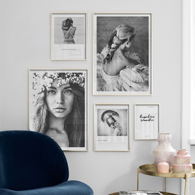 Girl-Black-White-Quotes-Warrior-Scandinavian-Wall-Art-Canvas-Painting-Posters-And-Prints-Wall-Pictures-For.jpg