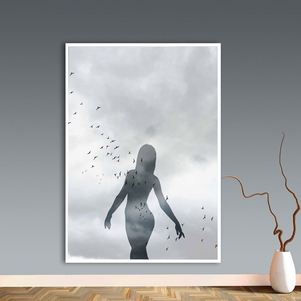 Girl-with-Bird-Abstract-Wall-Art-Canvas-Painting-Surrealism-Nordic-Posters-and-Prints-Wall-Pictures-for-2.jpg