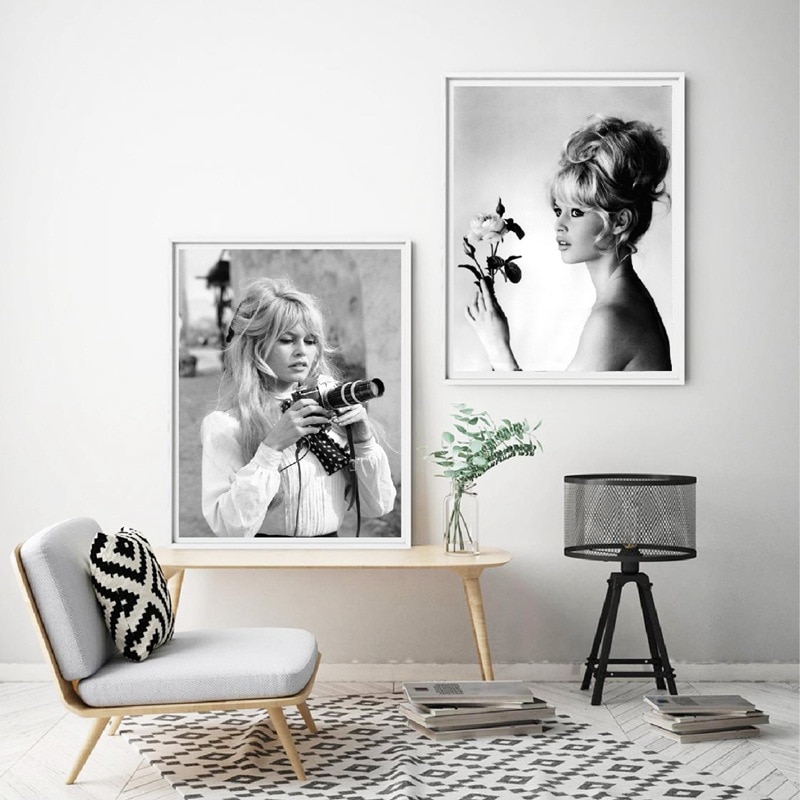 Girl-with-Camera-Black-and-White-Model-Fashion-Decorative-Painting-Posters-Bedroom-Hanging-Painting-Canvas-Painting-1.jpg