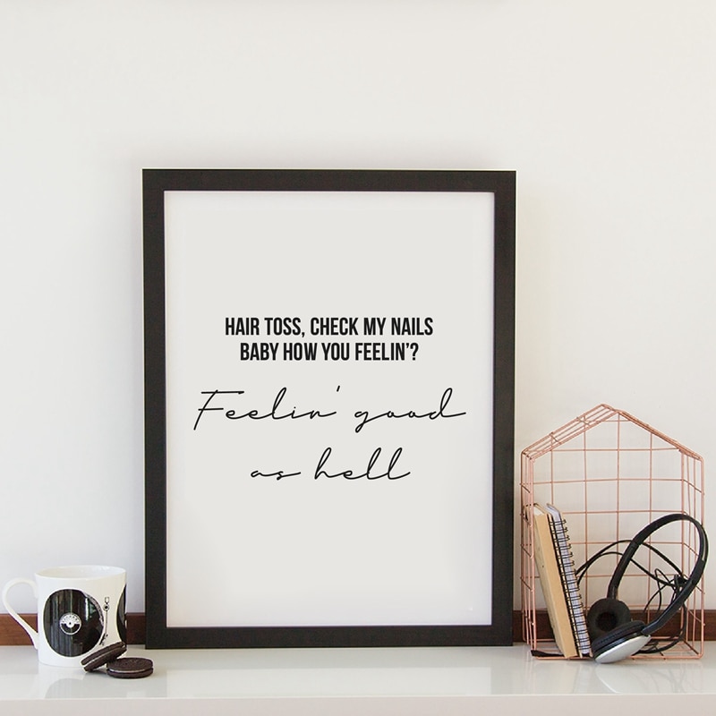 Good-as-hell-Lizzo-Print-Musician-Gift-Idea-Song-Lyric-Typography-Poster-Hip-Hop-Music-Wall.jpg