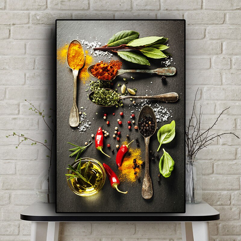 Grains-Spices-Spoon-Peppers-Kitchen-Canvas-Painting-Wall-Art-Pictures-Painting-Wall-Art-for-Living-Room-2.jpg
