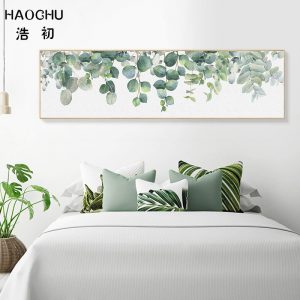 Retro Gold Color Orange Slices Mushroom Vortex Line Plate Geometric Pattern Decor Picture Canvas Painting For Hotel Decor