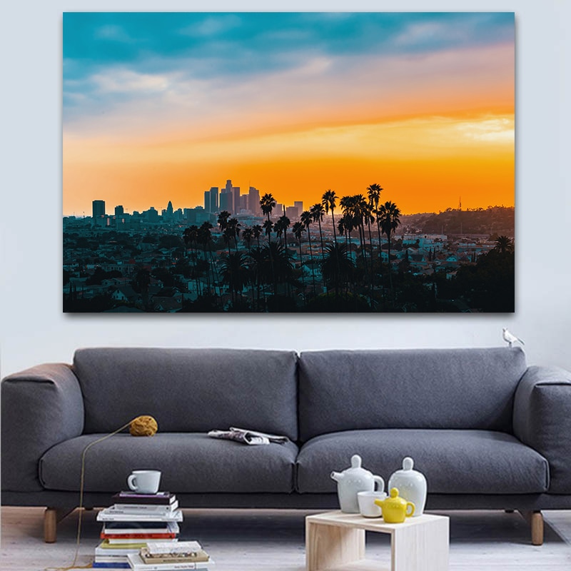 HD-Print-Downtown-Los-Angeles-Landscape-Poster-Sunset-Skyline-Canvas-Painting-Cityscape-Pictures-for-Bedroom-Living-1.jpg