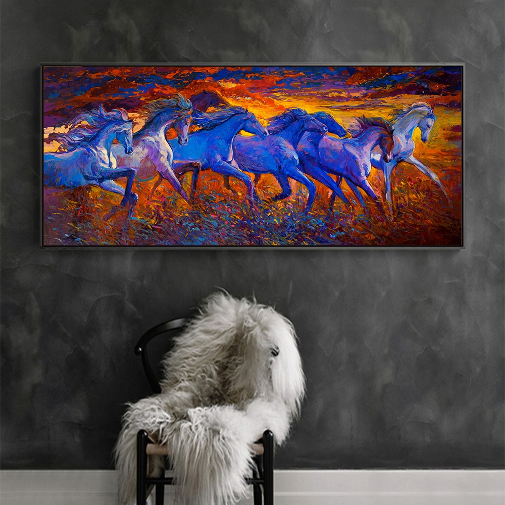 HDARTISAN-Canvas-Print-Wall-Art-Painting-Animal-Picture-Running-Horses-For-Living-Room-Home-Decor-No-4.jpg
