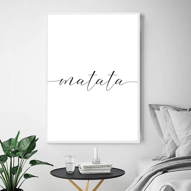 Hakuna-Matata-Sign-Print-Motivational-Quote-Black-White-Wall-Picture-Inspirational-Poster-Funny-Wall-Art-Canvas-2.jpg