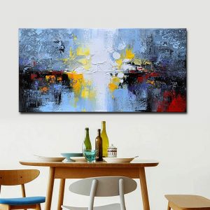 Hand Painted Canvas Oil Paintings Modern Abstract Oil Painting On Canvas Wall Art Pictures For Living Room Hotel Decor Best Gift