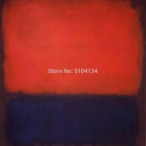 Hand Painted Mark Rothko Abstract American Style Oil Painting Canvas Unframed straw art Home decor gift on the wall