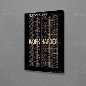 Home Decoration Work Harder Painting Inspirational Quote Wall Art HD Print Money Poster Nordic Canvas Modular Picture For Gift