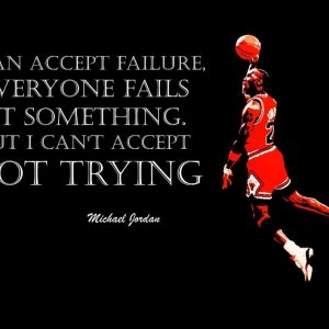 INSPIRATIONAL MICHAEL JORDAN BASKETBALL QUOTE  SILK POSTER Decorative painting  24x36inch
