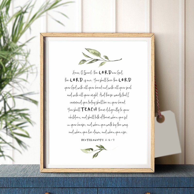 Israel-Scripture-Verse-Deuteronomy-6-4-7-Canvas-Poster-Bible-Verse-Quotes-Wall-Art-Painting-Picture-3.jpg