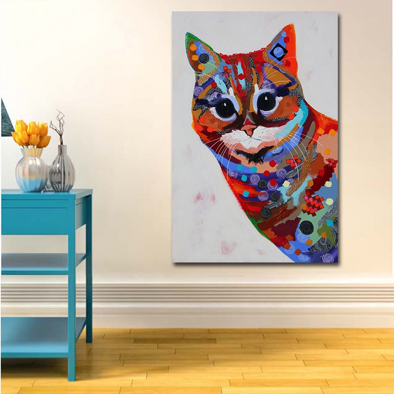 Kids-Room-Funny-Giraffe-Family-with-Glasses-Canvas-Print-Pictures-Colorful-Cat-Wall-Art-Poster-and-3.jpg