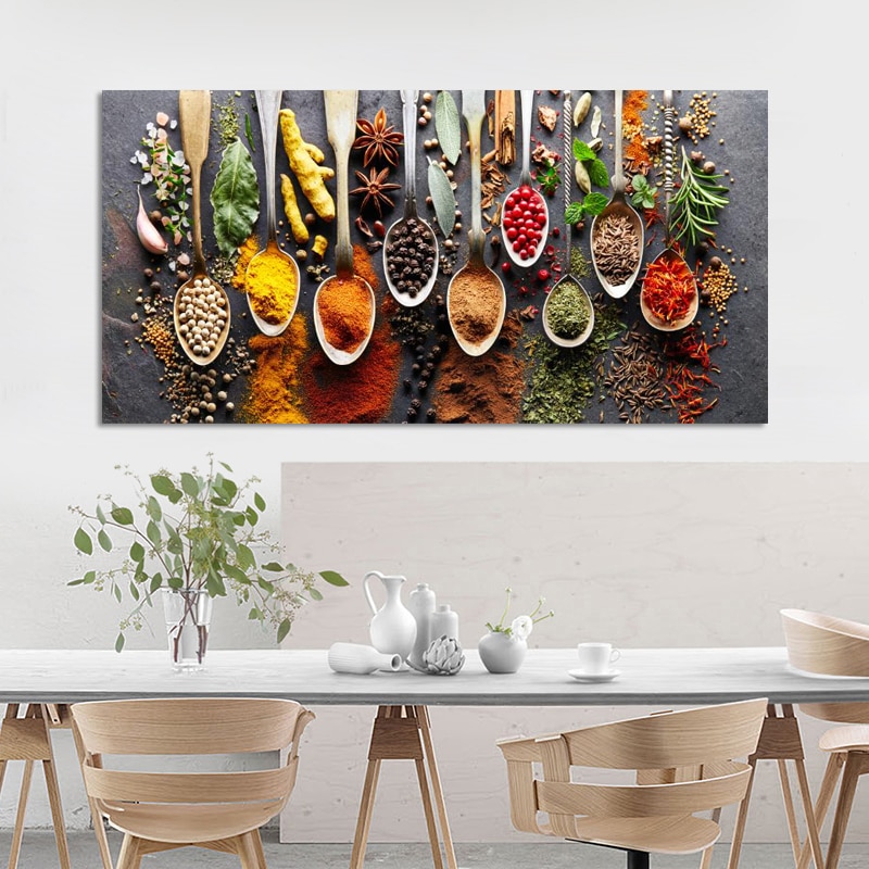 Kitchen-Themed-Wall-Art-Decor-Colorful-Spice-and-Spoon-In-Table-Canvas-Paintings-Food-Cooking-Ingredients-1.jpg