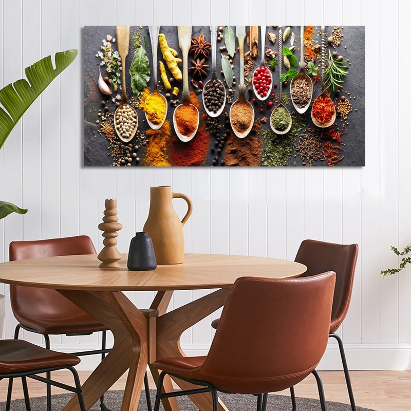 Kitchen-Themed-Wall-Art-Decor-Colorful-Spice-and-Spoon-In-Table-Canvas-Paintings-Food-Cooking-Ingredients-2.jpg
