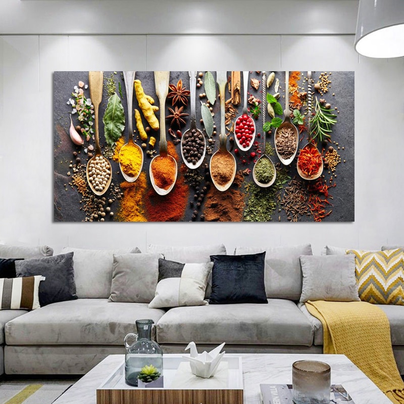 Kitchen-Themed-Wall-Art-Decor-Colorful-Spice-and-Spoon-In-Table-Canvas-Paintings-Food-Cooking-Ingredients-3.jpg