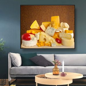 Kitchen cheese sofa bedroom decoration painting background wall canvas painting