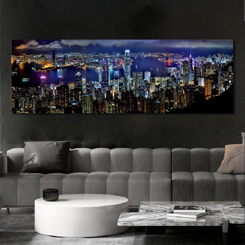 Landscape-Posters-and-Prints-Wall-Art-Canvas-Painting-Hong-Kong-City-Night-Scene-Decorative-Pictures-for.jpg