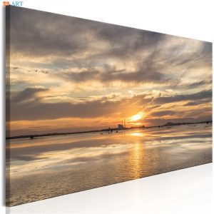 Landscape Sunset Canvas Painting Nature Poster Cloudy Evening Print Wall Pictures for Living Room Nordic Decoration Home