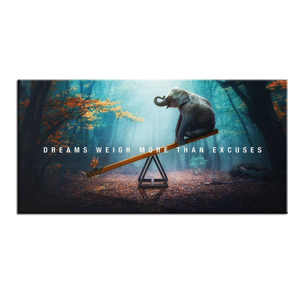 Large-Print-Painting-Wall-painting-quote-poster-Dreams-Weigh-More-Than-Excuses-Wall-Art-Picture-For-1.jpg