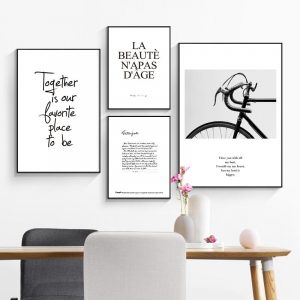 Life Quotes Picture Home Decor Nordic Canvas Painting Wall Art Letter Modern Minimalist Posters and Prints for Living Room Decor