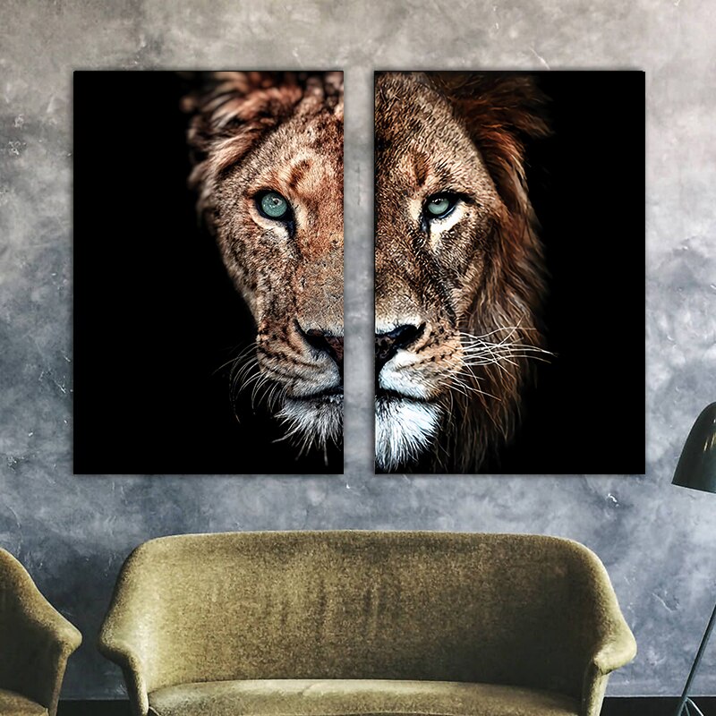 Lion-and-Lioness-Canvas-Paintings-On-the-Wall-Art-Modern-Decorative-Posters-and-Prints-Black-White-1.jpg