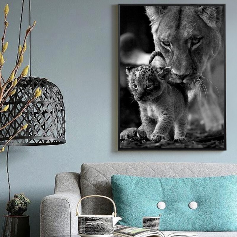 Lioness-and-Cub-Black-and-White-Canvas-Art-Painting-Posters-and-Prints-Scandinavian-Cuadros-Wall-Art-3.jpg