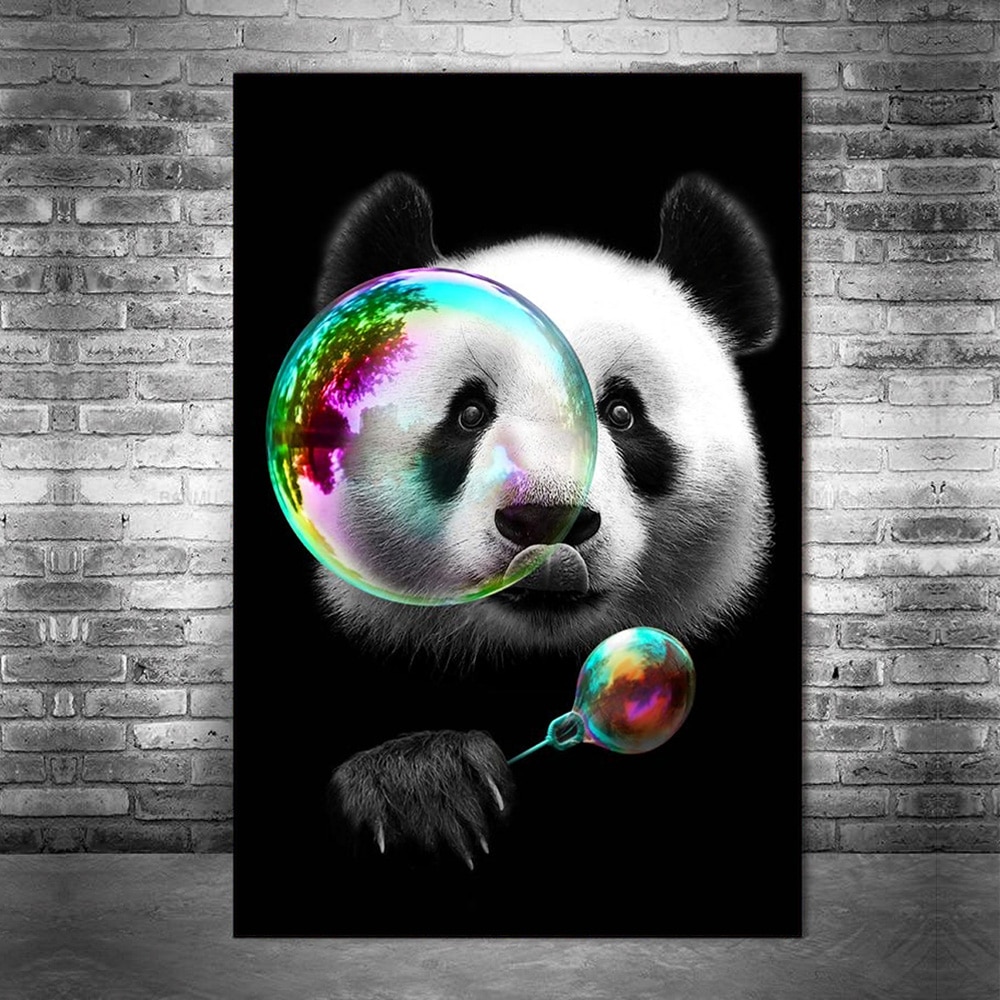 Lovely-Panda-Canvas-Art-Posters-And-Prints-Animals-Canvas-Paintings-On-the-Wall-Art-Cartoon-Pictures-2.jpg