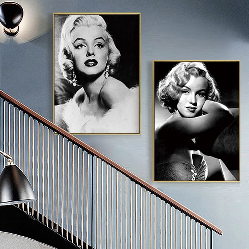 Marilyn-Monroe-Black-and-White-Photo-Famous-Vintage-Canvas-Painting-Posters-and-Prints-Wall-Art-Picture-4.jpg