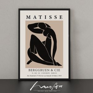 Matisse art poster Minimalist modern canvas artist home decoration Nude abstract painting wall pictures for living room