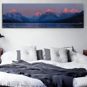 Minimalist Sunset Landscape Art Picture Decorative Painting  wall pictures for living room  canvas painting