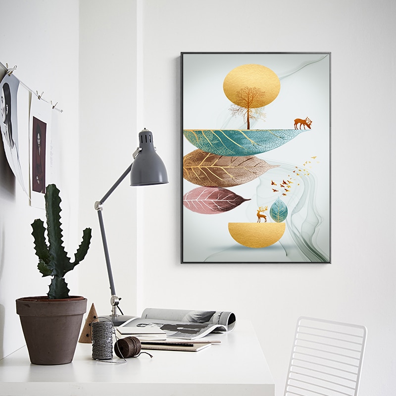 Modern-Abstract-Art-Golden-Feather-Deer-Green-Leaf-Canvas-Painting-Wall-Art-Pictures-for-Living-Room-3.jpg