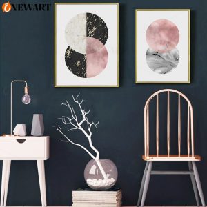 Modern Abstract Living Room Ink Canvas Painting Bedroom Wall Art Room Nordic Saloon Poster Home Decor Decoration Picture Mural