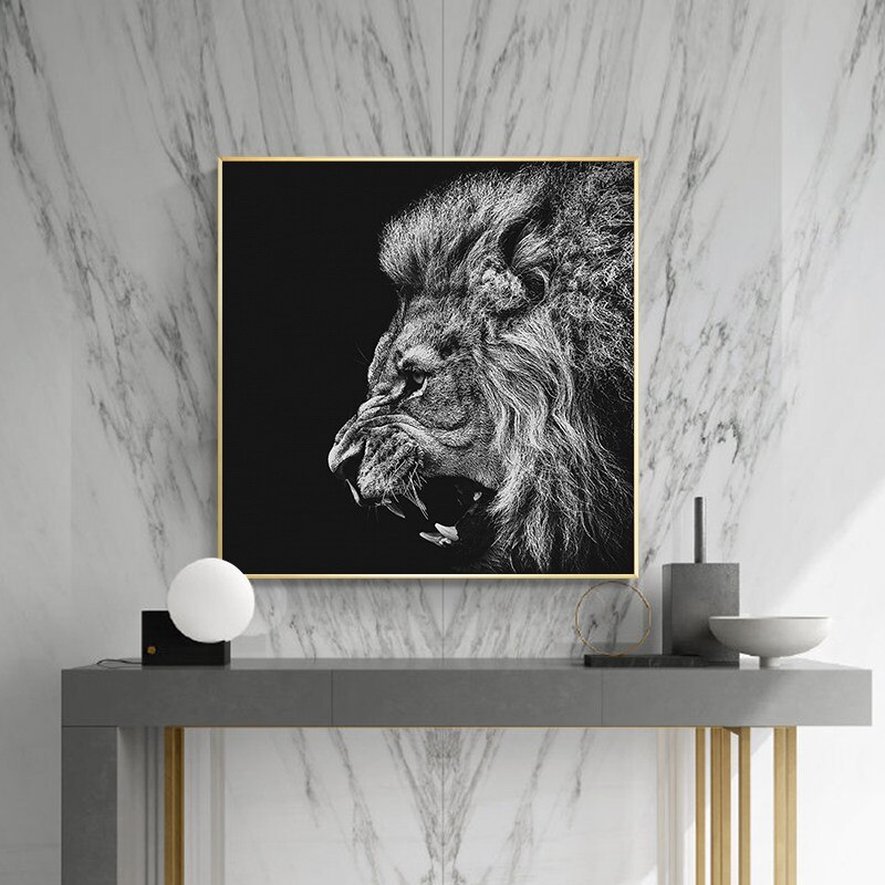 Modern-Animals-Canvas-Art-Paintings-Wall-Posters-And-Prints-Black-and-White-Lions-Pictures-For-Living-3.jpg