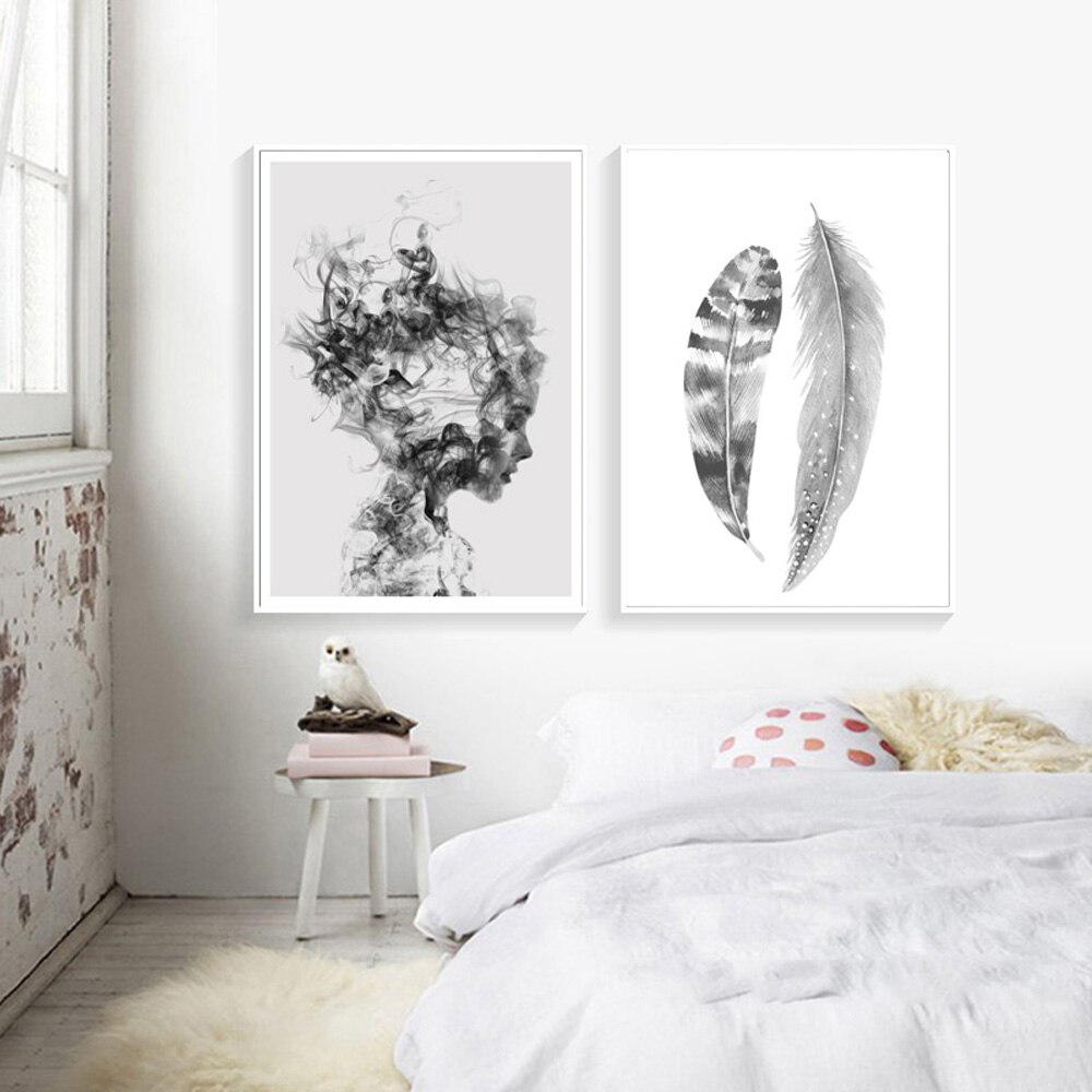 Modern-Black-And-White-Women-Face-Wall-Art-Nordic-Posters-And-Prints-Canvas-Painting-Feather-Wall-2.jpg