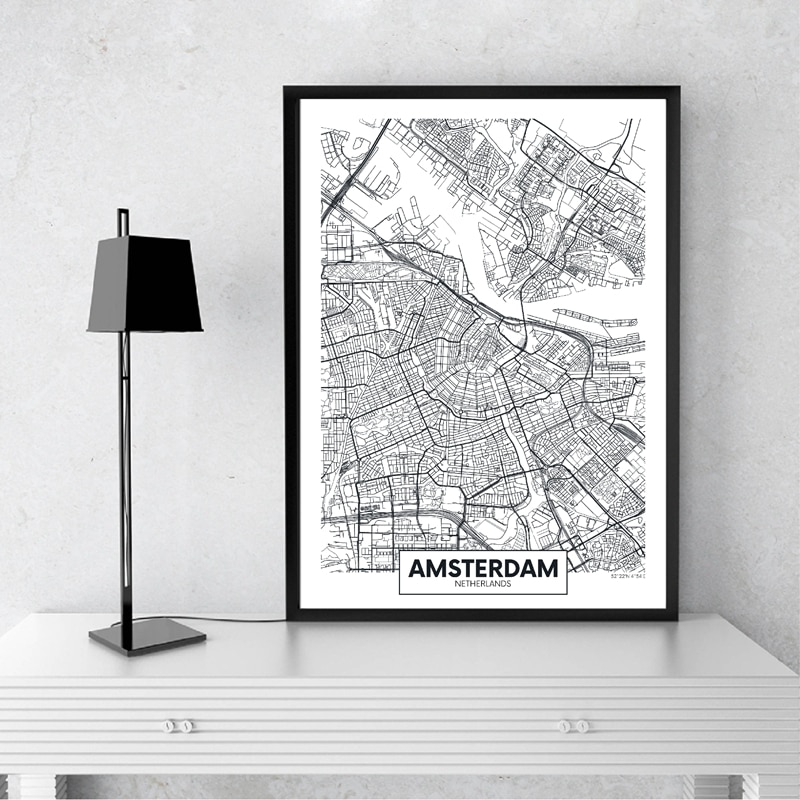 Modern-City-Amsterdam-Map-Minimalist-Canvas-Painting-Black-and-White-Wall-Art-Print-Poster-Pictures-For-1.jpg