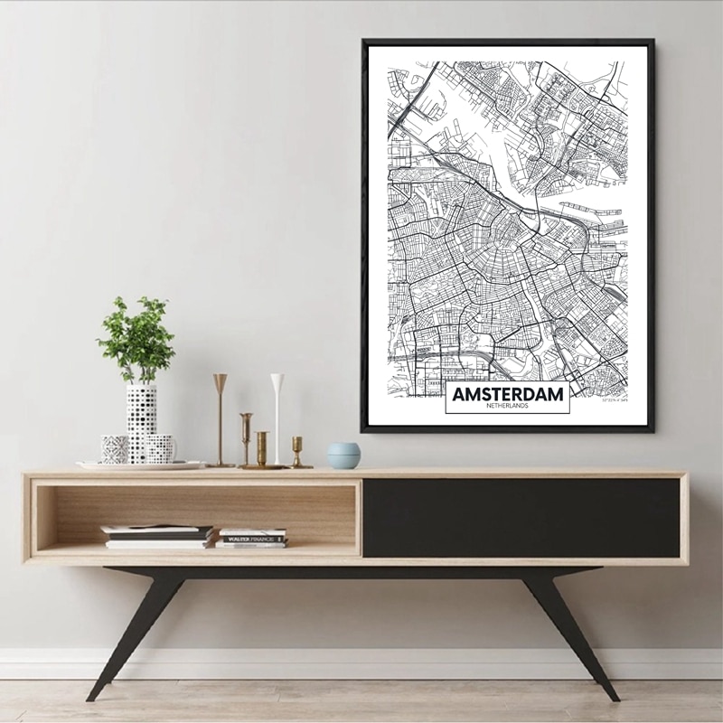 Modern-City-Amsterdam-Map-Minimalist-Canvas-Painting-Black-and-White-Wall-Art-Print-Poster-Pictures-For-2.jpg