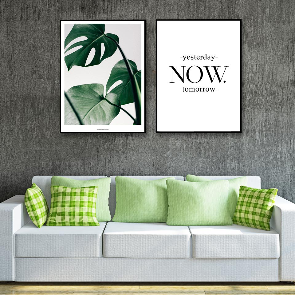 Modern-Green-Plants-and-Letter-Canvas-Art-A4-Poster-Modern-Wall-Pictures-For-Living-Room-Wall-3.jpg