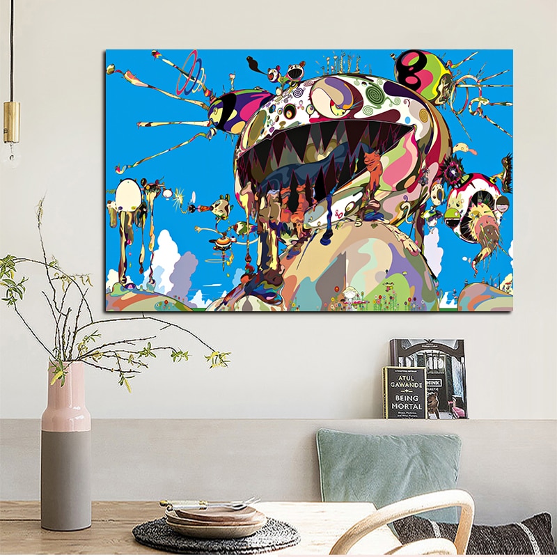 Modern-Takashis-Murakami-Canvas-Painting-Wall-Art-Pictures-Tan-Tan-Bo-Puking-for-Living-Room-HD-1.jpg
