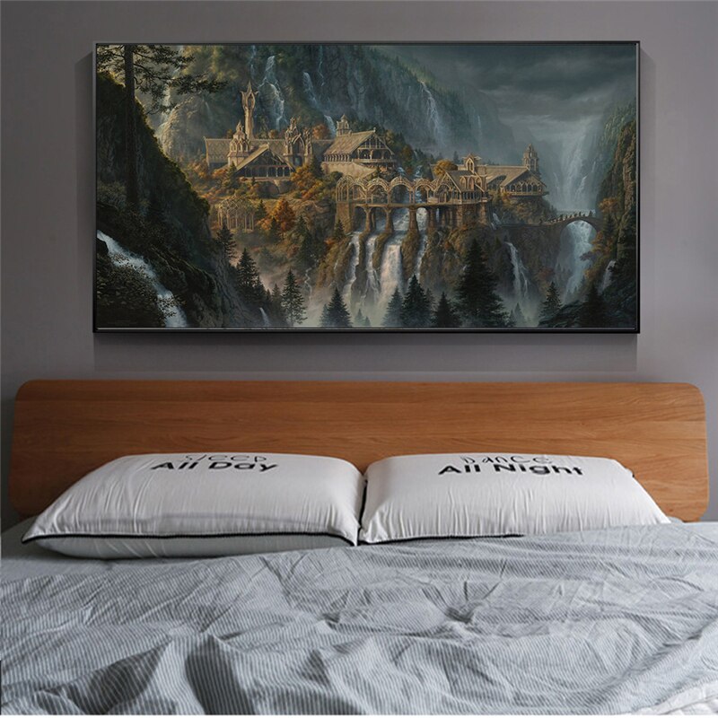 Movie-Posters-Lord-of-The-Rings-Rivendell-Fairyland-Oil-Painting-on-Canvas-Wall-Art-Pictures-for-2.jpg