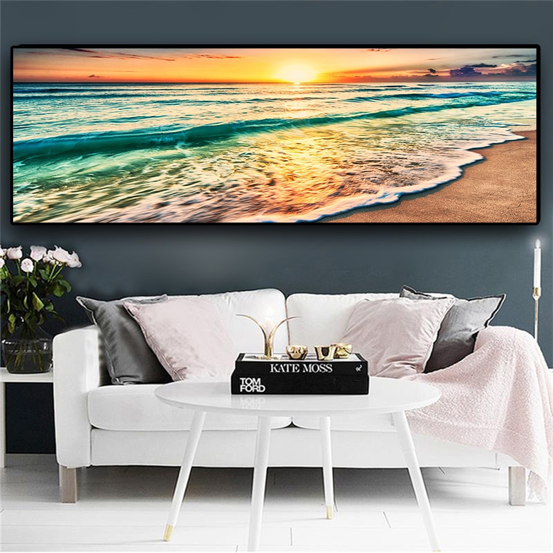 Natural-Gold-Beach-Sunset-Landscape-Posters-and-Prints-Canvas-Painting-Mediterran-Scandinavian-Wall-Art-Picture-for-1.jpg