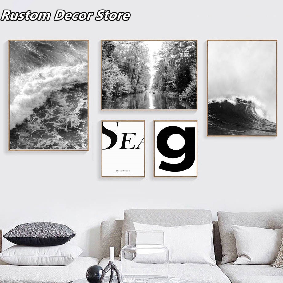 No-Framed-Ocean-Scenery-Canvas-Painting-Nordic-Posters-White-and-Black-Sea-View-For-Living-Room.jpg
